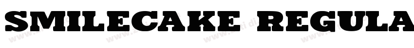 Smilecake Regular字体转换